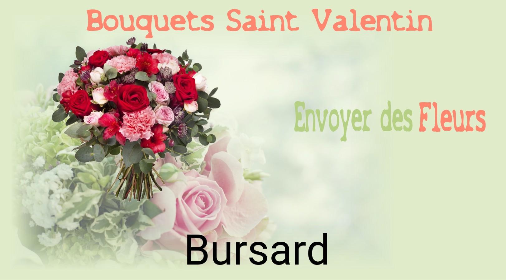 Roses de Saint-Valentin livrées à Bursard